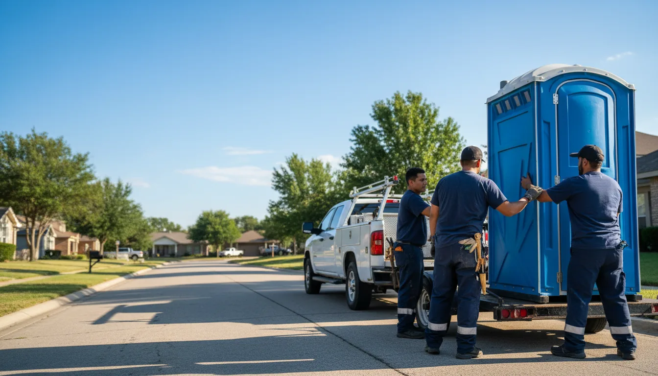 Portable Toilet Rental in Fredericksburg, TX near me